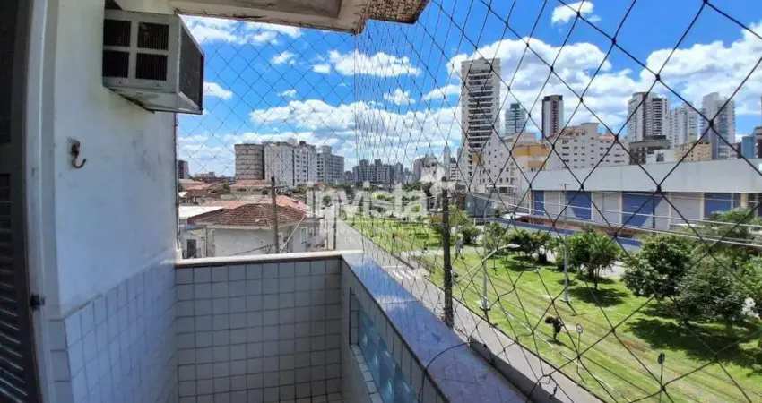 Apartamento com 3 quartos para alugar no Marapé, Santos