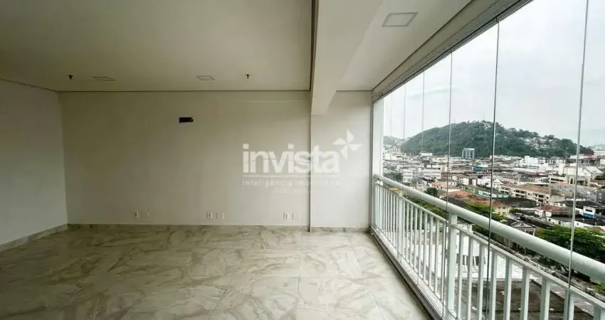 Sala comercial para alugar na Vila Mathias, Santos