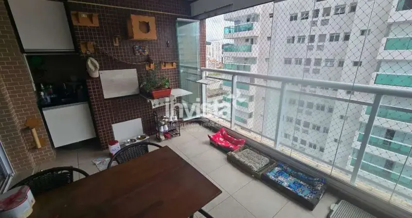 Apartamento com 3 quartos à venda no Pompéia, Santos