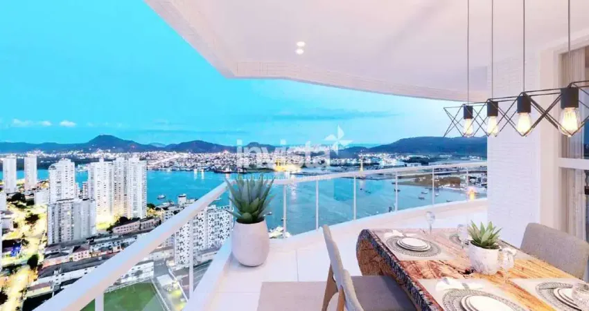 Apartamento com 4 quartos à venda no Ponta da Praia, Santos