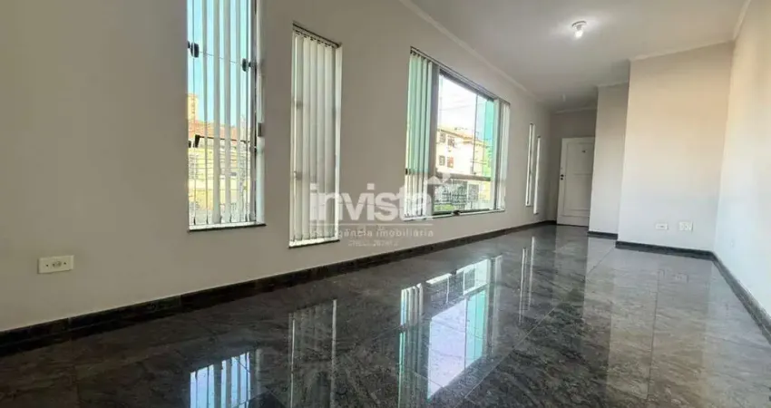 Apartamento com 3 quartos à venda no Embaré, Santos