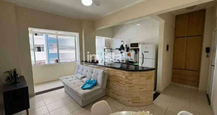 Apartamento com 1 quarto à venda no José Menino, Santos