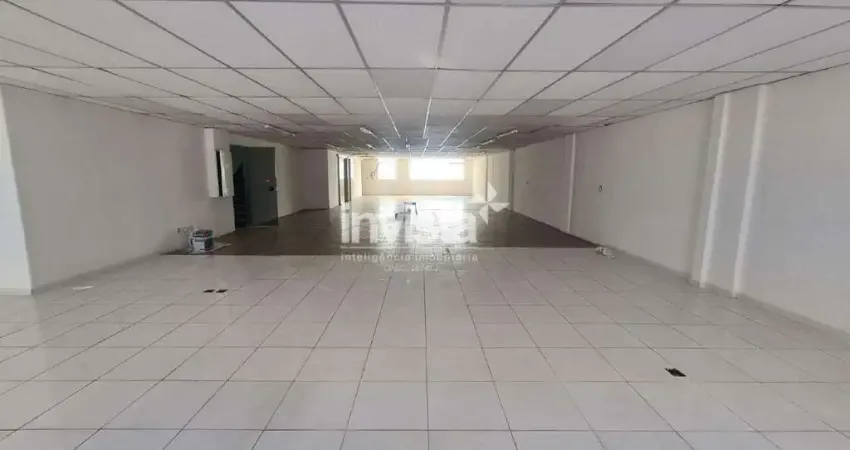 Ponto comercial para alugar na Vila Mathias, Santos