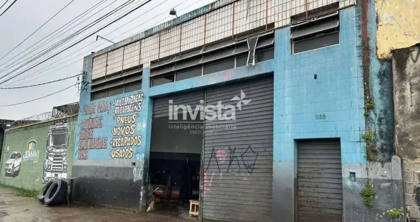 Galpão Comercial/Industrial para Aluguel em Santos – 340 m², Bairro Estuário