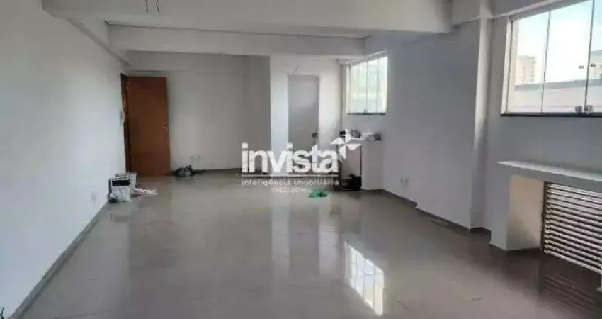 Sala comercial para alugar na Aparecida, Santos