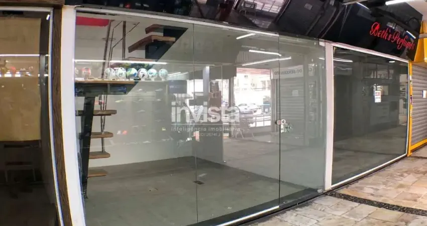 Loja Comercial para Alugar no Boqueirão, Santos – 42,97m² com 2 Salas