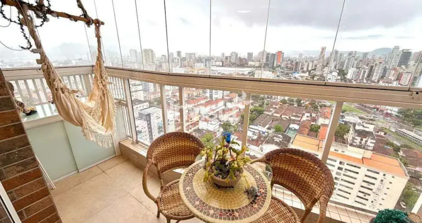 Apartamento com 1 quarto à venda no Campo Grande, Santos