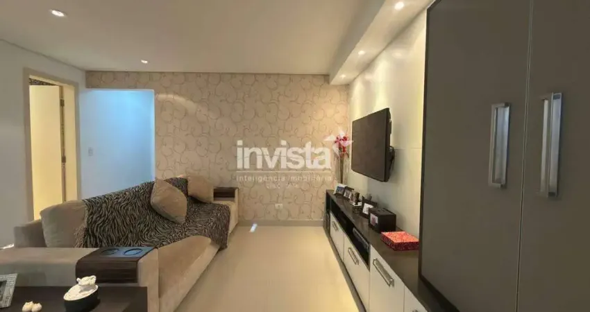 Apartamento 2 Dormitórios com Suíte no Gonzaga, Santos – 89 m², 1 Vaga