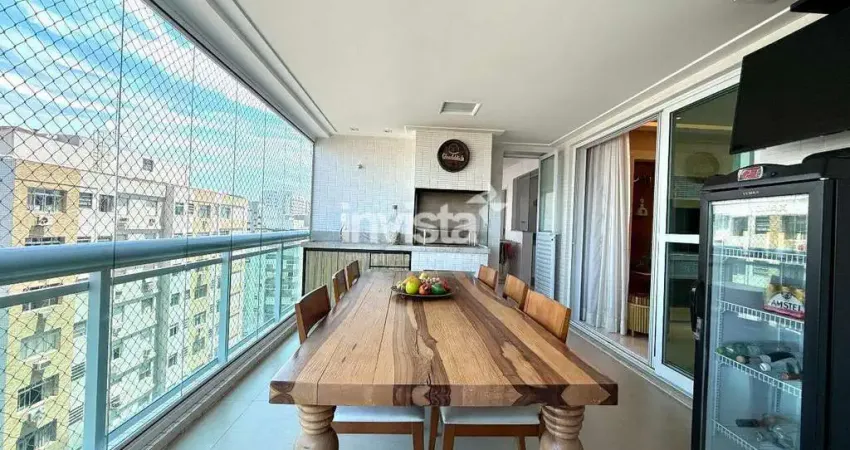 Apartamento com 3 quartos para alugar na Aparecida, Santos