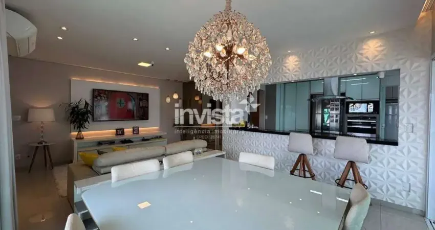 Apartamento com 3 quartos à venda no Gonzaga, Santos