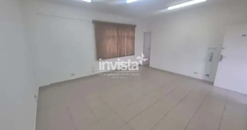 Sala comercial para alugar no Boqueirão, Santos