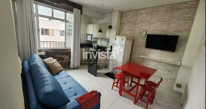 Apartamento com 1 quarto para alugar no Ponta da Praia, Santos