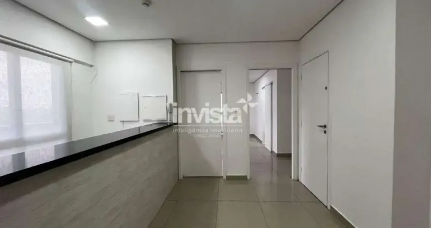 Sala comercial para alugar no Boqueirão, Santos