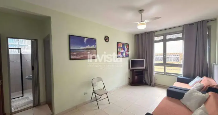 Apartamento com 1 quarto à venda no Gonzaga, Santos