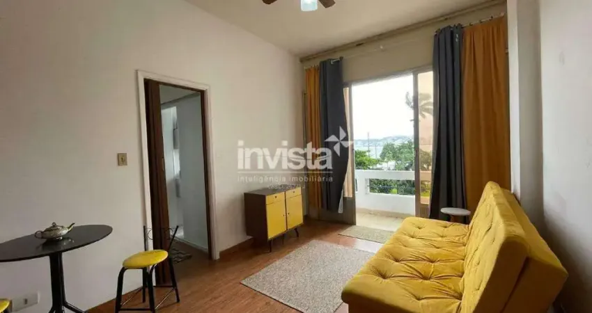 Apartamento com 1 quarto para alugar no Ponta da Praia, Santos