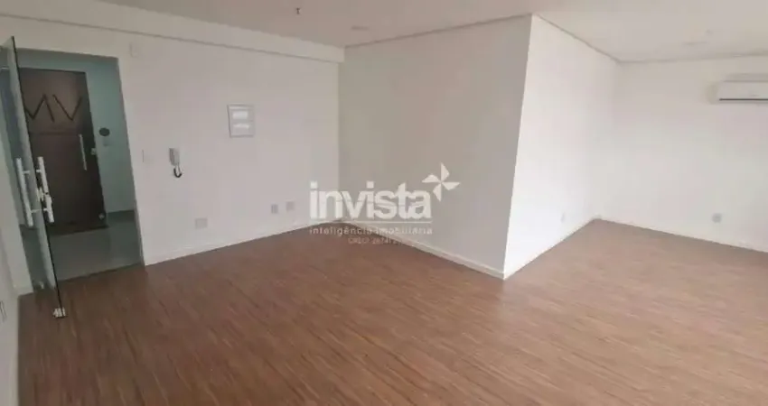 Sala Comercial para Aluguel em Ponta da Praia, Santos – 35 m² | R$ 3.000/mês