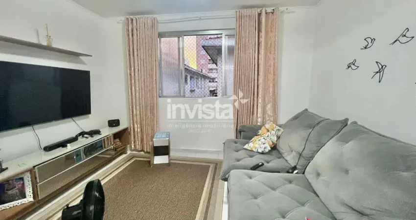 Apartamento com 3 quartos à venda no Embaré, Santos