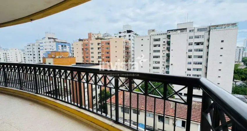 Apartamento com 2 quartos para alugar no Ponta da Praia, Santos