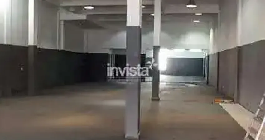 Ponto comercial para alugar na Vila Mathias, Santos