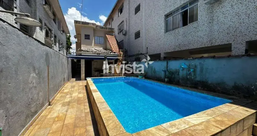 Casa com 3 quartos à venda no Embaré, Santos