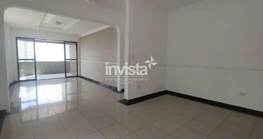 Apartamento com 3 quartos para alugar no Ponta da Praia, Santos