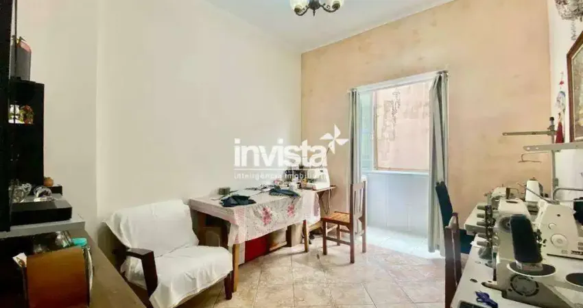 Apartamento com 1 quarto para alugar no Embaré, Santos