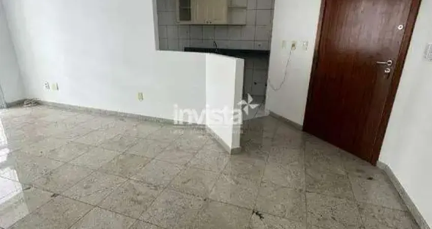 Apartamento com 1 quarto para alugar no Gonzaga, Santos