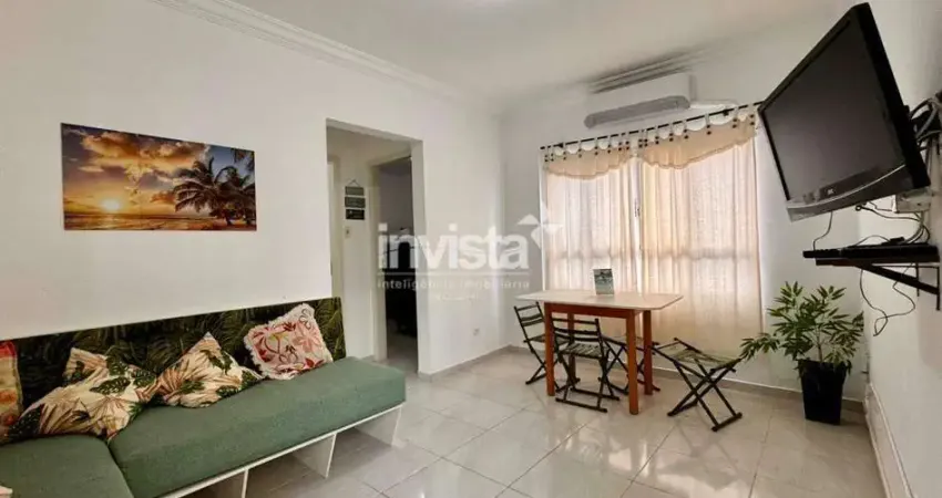 Apartamento com 1 quarto à venda no Embaré, Santos