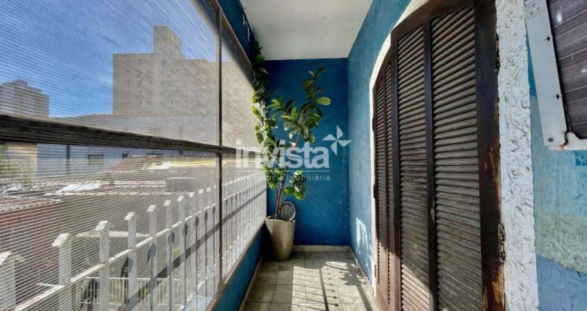 COMPRAR SOBRADO DE 4 QUARTOS NA VILA MATHIAS EM SANTOS