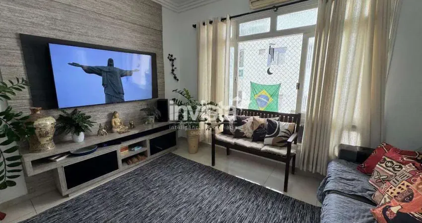 Apartamento com 2 quartos à venda no Aparecida, Santos 