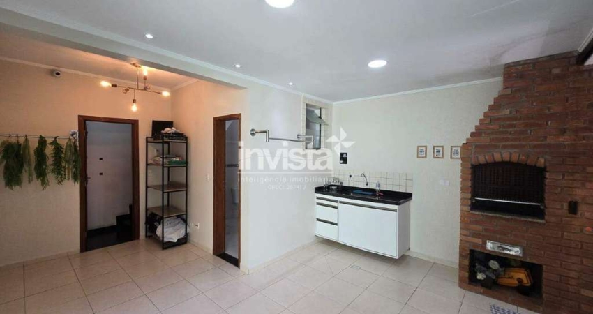 Casa com 2 quartos à venda no Macuco, Santos 