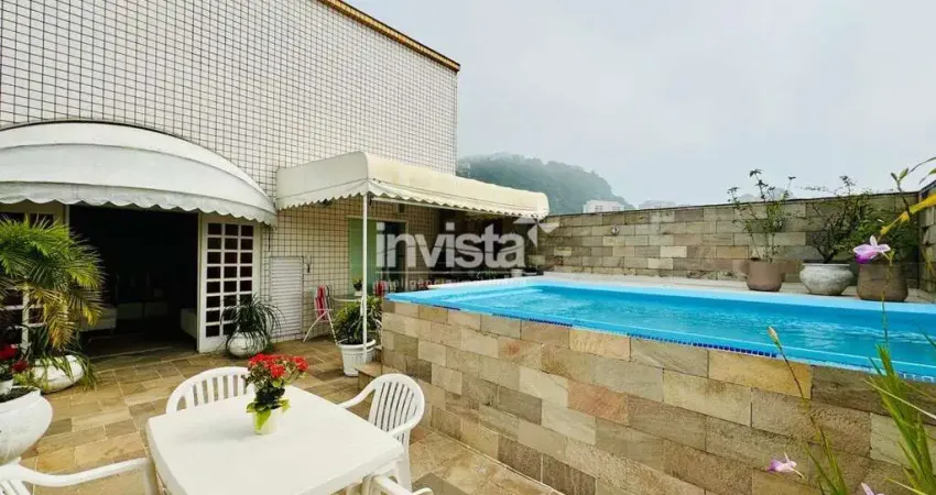 Cobertura com 3 quartos à venda no José Menino, Santos 