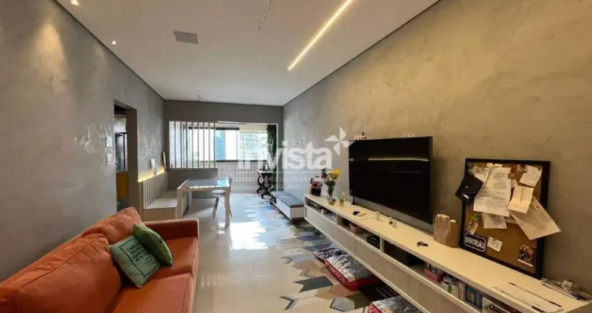 Apartamento com 2 quartos à venda na Vila Mathias, Santos 