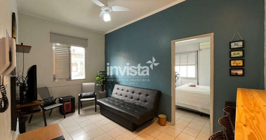 Apartamento com 1 quarto à venda no Boqueirão, Santos 