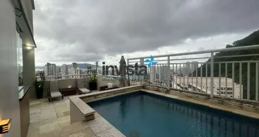Cobertura com 4 quartos à venda no Marapé, Santos 