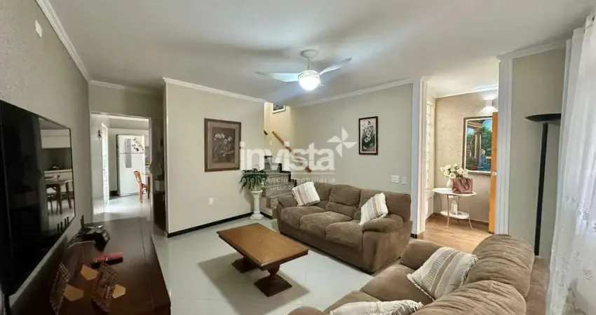 Casa com 3 quartos à venda na Aparecida, Santos 