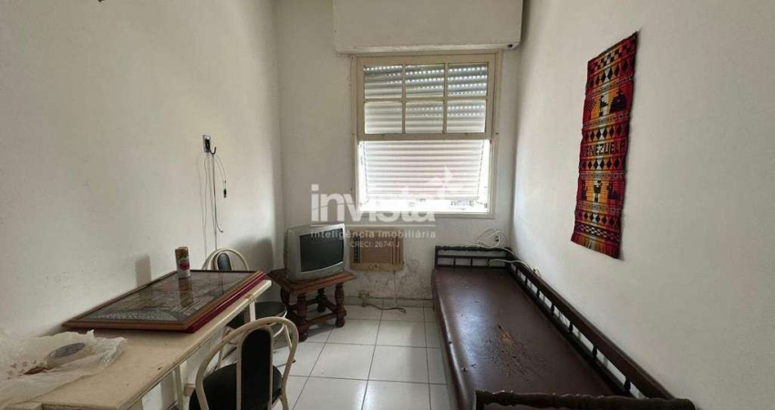 Apartamento com 1 quarto à venda no Embaré, Santos 