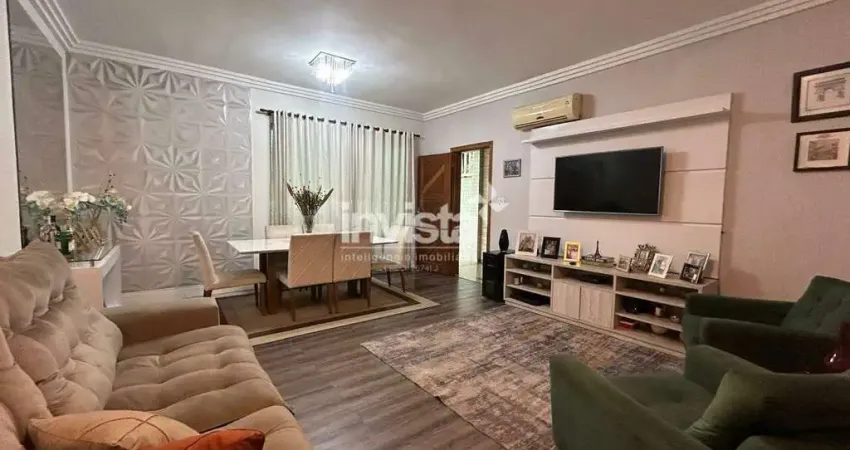 Casa com 3 quartos à venda no Embaré, Santos 