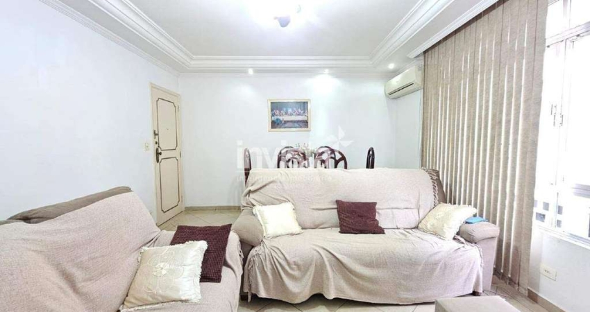 Apartamento com 3 quartos à venda no Embaré, Santos 