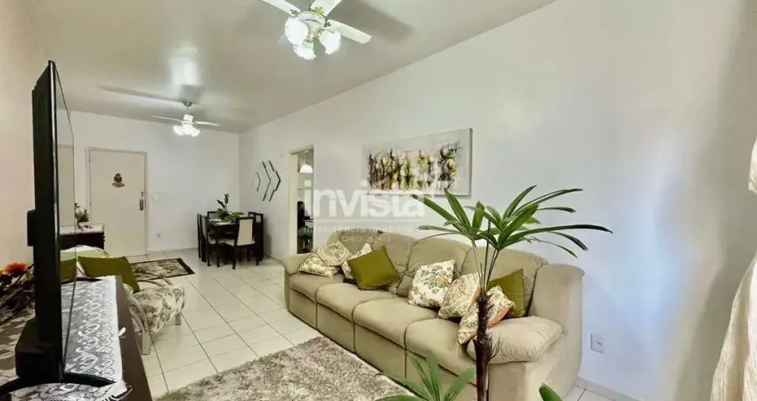 Apartamento com 2 quartos à venda no Estuário, Santos 
