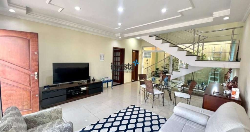 Casa com 4 quartos à venda no Embaré, Santos 