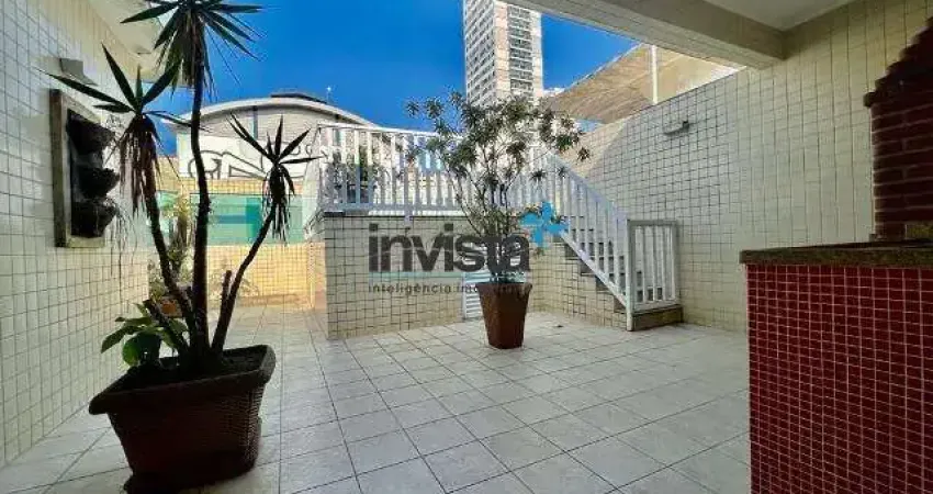 Casa com 5 quartos à venda no Embaré, Santos 