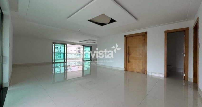 Apartamento com 4 quartos à venda no Ponta da Praia, Santos 