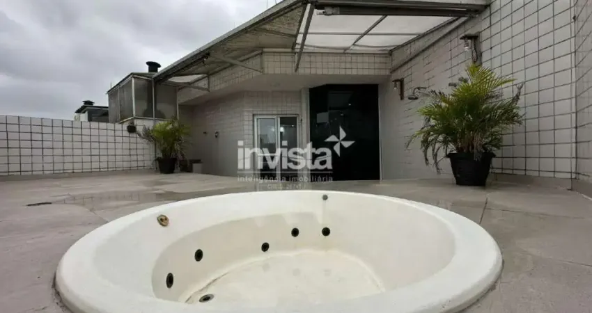 Cobertura com 3 quartos à venda no Encruzilhada, Santos 