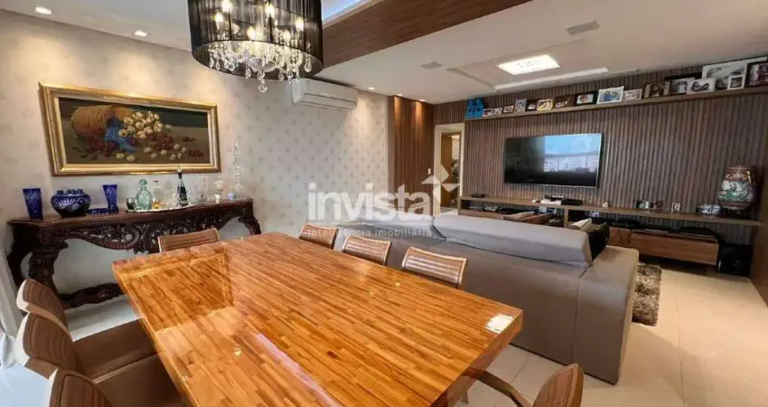 Apartamento com 3 quartos à venda no Embaré, Santos 