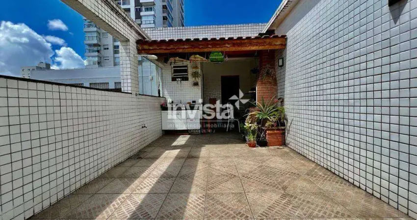 Casa com 3 quartos à venda no Embaré, Santos 