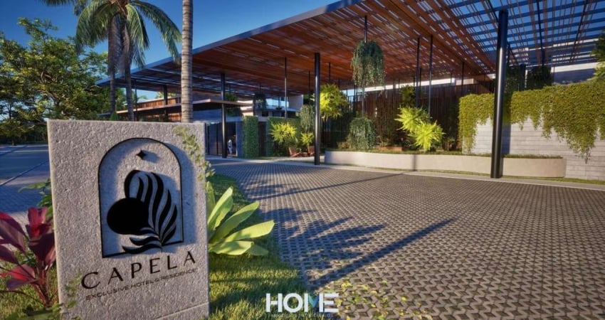 CAPELA EXCLUSIVE HOTEL E RESIDENCE - 2° PAV STUDIO COM VARANDA GOURMET COM HIDRO