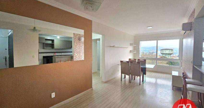 Morano aluga no bairro Santo Antônio, espetacular apartamento 2 dormitórios com 1 suíte e vaga de garagem dupla coberta.