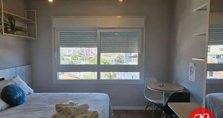 Studio para alugar, 27 m² por R$ 2.558,00/mês - Santa Cecília - Porto Alegre/RS
