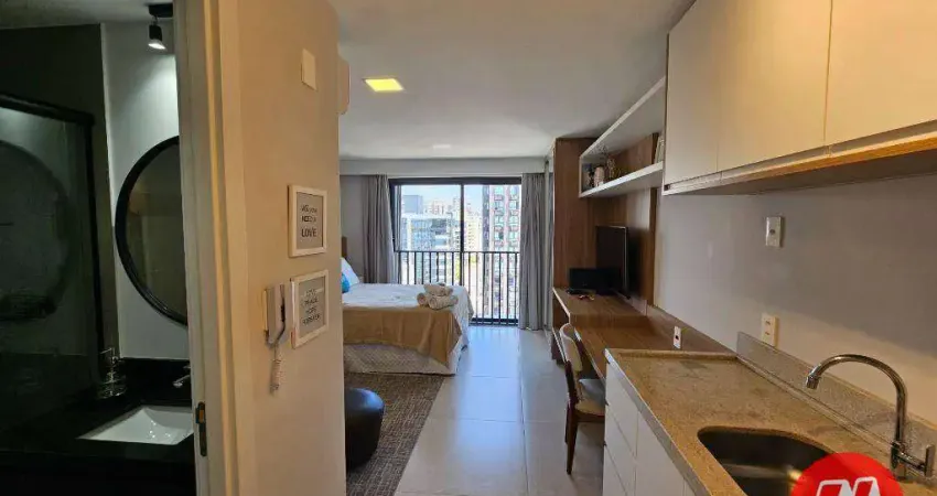 Studio com 1 dormitório para alugar, 24 m²- Auxiliadora - Porto Alegre/RS